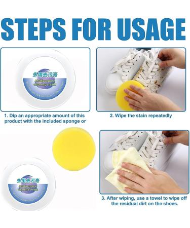 Warn Code Multipurpose Cleaner Multi-Functional Cleaning And Stain Removal Cream Warncode Cleaner (2pcs) - Buy Online on GoSupps.com