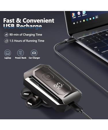 Premium 5-in-1 Head Shaver for Bald Men | Electric Razor with Travel Lock USB Fast Recharge & Waterproof Design - Grooming Kit for Beard & Nose Hair - Buy Online on GoSupps.com