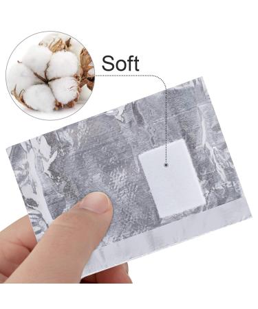 100 Pack Nail Polish Remover Wraps Pads - Ultra-Thin Foil with Cuticle Slide & Nail File for Easy Polish Removal - International Shipping Available - Buy Online on GoSupps.com