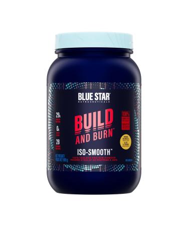 Blue Star Nutraceuticals Iso-Smooth 100% Isolate Whey Protein Powder 30g Protein Per Serving - Low Carb Keto Friendly - Easy Mixing and Absolutely Delicious Protein Shake (Orange Creamsicle)