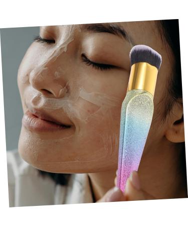 Didiseaon Buffing Brush Makeup Powder Foundation Brush Makeup Flat Brush Flat Foundation Brush Face Powder Brushes Flat Top Foundation Brush Cosmetic Crack Travel Applicator - Buy Online on GoSupps.com