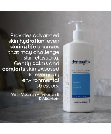 Emulsion Advanced Skin Hydration Body Lotion - Extra Vitamin A & E Allantoin | Regenerating Formula for All Skin Types - 13.52 Fl Oz - Buy Online on GoSupps.com