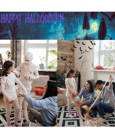 Furimuk 2 Rolls Halloween Mummy Bandage Wrap - Self-Adhesive Gauze for Cosplay & Party Photography Props - Buy Online on GoSupps.com