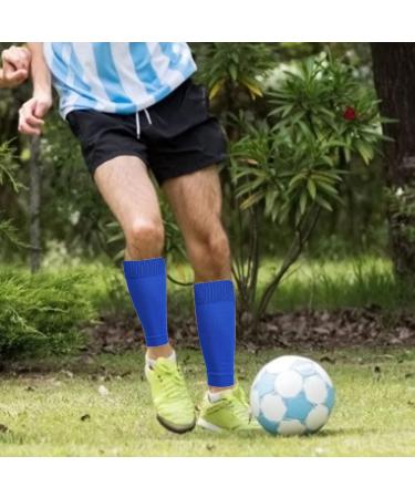 Jimtuze Leg Compression Cuffs for Football Training | Anti-Slip Calf Compression Sleeves | Adult Blue | Ultimate Leg Protection & Support - Buy Online on GoSupps.com