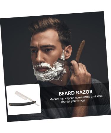 Frcolor Men's Razor - Premium Wooden Handle Shaving Tool for Men | International Shipping Available - Buy Online on GoSupps.com