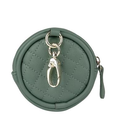 Eteslot pacifier holder case baby silicone pacifier storage box nipple pocket with a carabiner closure for home outdoor stroller