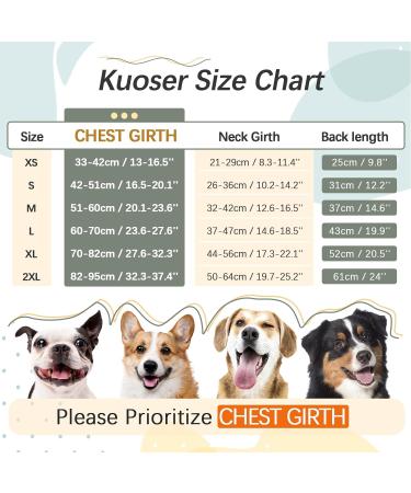 Kuoser Dog Recovery Suit for Male Dogs | Anti-Licking & E-Collar Alternative | Post-Op Body Suit for Dog Castration & Healing - Buy Online on GoSupps.com