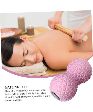 Hoement Peanut Massage Ball - Double Deep Tissue Fitness Exercise Roller | Dual Massage Device for Ultimate Relaxation - Buy Online on GoSupps.com