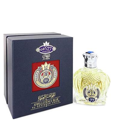 Opulent Shaik Saphire No. 77 by Shaik Eau De Parfum Spray 2.7 oz / 80 ml (Men)
