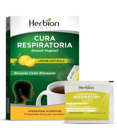 Herbion Pakistan LTD Herbion Naturals Herb Granules with natural lemon scent 10 bags 24 pieces 10 bags each - Buy Online on GoSupps.com