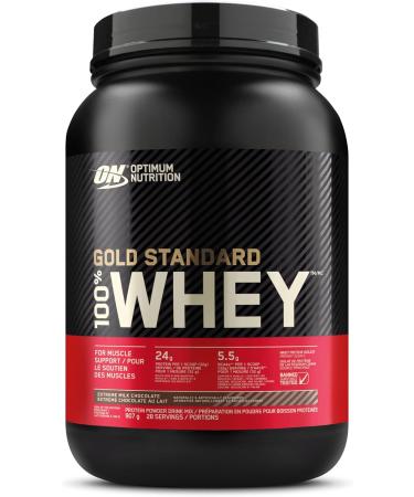 Optimum Nutrition Gold Standard 100% Whey Protein Powder 907g - Extreme Milk Chocolate - 28 servings (packaging may vary) Chocolate 907g - Buy Online on GoSupps.com