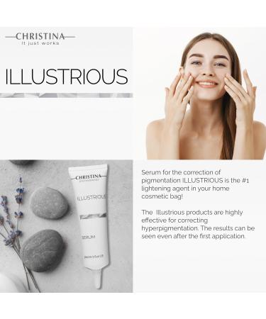 Christina Illustrious Face Skin Serum - Nourishing Formula for All Skin Types - 30ml | International Shipping Available - Buy Online on GoSupps.com