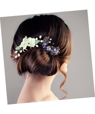 Beavorty Antique Hair Clasp Tiara Girls Combs Girl Tooth Comb Vintage Hair Clips Hanfu Hair Side Combs Decorative Hair Side Comb Flower Hair Combs for Women Small and Fresh Hair up Alloy - Buy Online on GoSupps.com