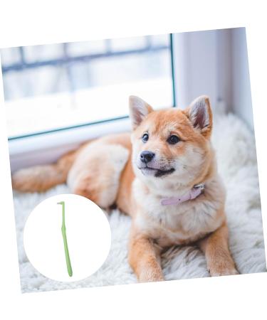 GANAZONO 2 Pcs Pet Single Head Toothbrush Puppy Gentle Toothbrush Dog Toothbrush and Toothpaste Plastic - Buy Online on GoSupps.com