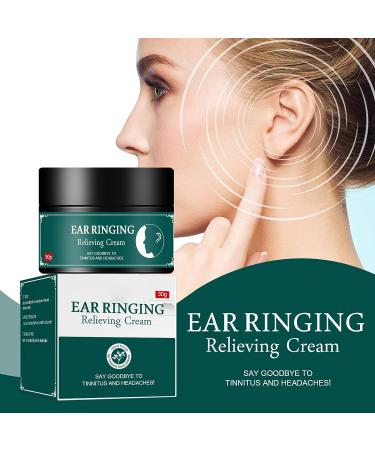 Tinnitus Relief Cream - Natural Herbal Formula for Ear Ringing & Pain Relief - Buy Online on GoSupps.com
