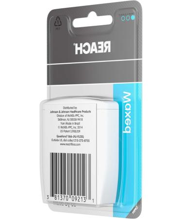 Reach Unflavored Waxed Dental Floss - ADA Accepted Oral Care 55 Yds Pack of 6 for Plaque & Food Removal - Buy Online on GoSupps.com