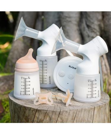 Suavinex Zero Zero Pacifier for Newborns - Symmetrical Teat 0-6 Months Pink - 1 Piece (9.3 x 6.3 x 6 cm) | International Shipping Available - Buy Online on GoSupps.com