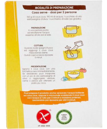 Easyglut Cous Cous Gluten 375g - Buy Online on GoSupps.com