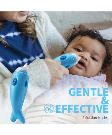Berrcom Baby Nasal Sucker - Electric Nose Cleaner with 3 Reusable Nozzles for Newborns & Toddlers | International Shipping - Buy Online on GoSupps.com