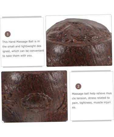 Buy BUIFULSIC Handball Massage Balls for Fitness & Health | Wooden Foot Massage Device & Hand Tensioning Balls for Players - Buy Online on GoSupps.com