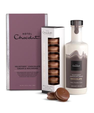 Hotel Chocolat: Tipples & Treats Gift Collections Velvetised Cream & Chocolate Macarons