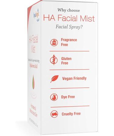 Hyaluronic Acid Facial Mist - Hydrating Moisturizer Makeup Setting Spray & Primer - 2 oz | Hyalogic Episilk - Buy Online on GoSupps.com