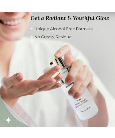 Alcohol Free Hydrating Face Toner for Rosacea | Vegan Aloe Vera Toner | Cleanse & Tighten Pores | Paraben & Sulfate Free - All Skin Types - Buy Online on GoSupps.com