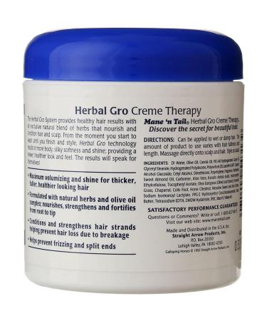 Mane 'n Tail Herbal Gro Leave-In Creme Therapy 5.5 oz | Nourishing Hair Treatment - Buy Online on GoSupps.com