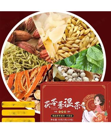 Body Dampness Clearing Herbal Tea Dampness Removing Tea Fu Ling Yi Shi Cha Organic Herbal Tea for Liver Health Liver Care Tea from China Liver Cleanse Detox & Repair Tea (1PC) - Buy Online on GoSupps.com