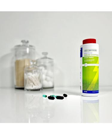 Eco-Friendly Medication Buster - All-Purpose Drug Disposal Solution for Pills Capsules Tablets & Liquids - 16 oz 1 Count - Buy Online on GoSupps.com