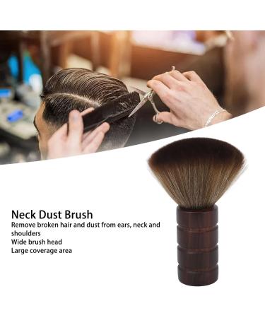 Hairdressing Neck Brush Barber Soft Neck Duster Brush Advanced Wooden Salon Hair Cutting Brush Neck Brush Accessory for Barber Shop or Salon Nylon Hair Wooden Handle Face - Buy Online on GoSupps.com