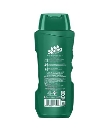 Irish Spring Black Mint Body Wash 18oz - Buy Online on GoSupps.com