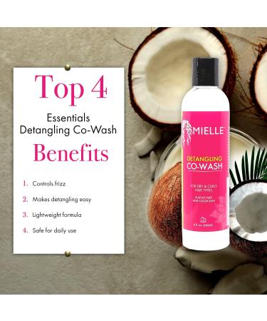 Mielle Organics Detangling Co-wash 240 ml White - Buy Online on GoSupps.com