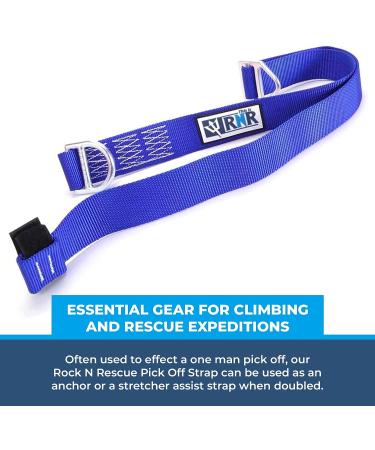 Rock-N-Rescue Pick Off Strap - Mountaineering & Climbing Gear | Firefighting & Rescue Accessories | Adjustable Sling - Customizable Length - Buy Online on GoSupps.com