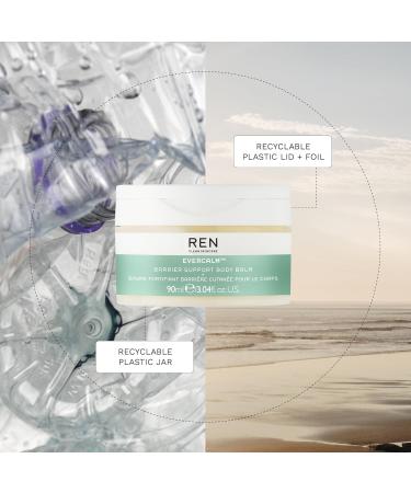 REN Clean Skincare Evercalm Barrier Support Body Balm - Nourishing Balm for Sensitive Dry & Eczema-Prone Skin - 3.04 fl oz - International Shipping - Buy Online on GoSupps.com