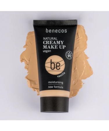 cosmondial Co KG benecos Natural cosmetics Natural Creamy Make Up Vanilla 30 ml vegan - Buy Online on GoSupps.com