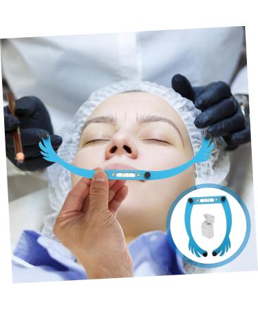 FOMIYES 4pcs Microblading White Reusable Guide Stencil Aluminum Positioning Trimming Shaping Tool Measure - Buy Online on GoSupps.com