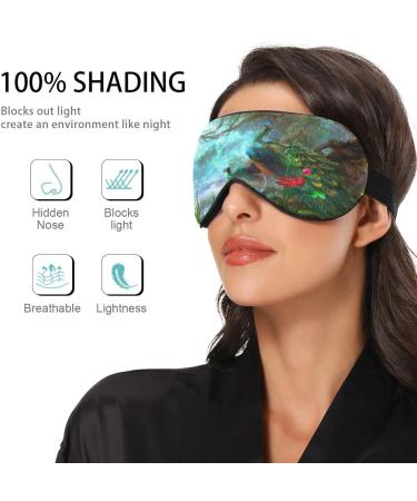 Haskirky Light Blocking Eye Mask for Men and Women - Adjustable and Breathable Sleep Mask for Travel, Yoga, and Meditation - Buy Online on GoSupps.com