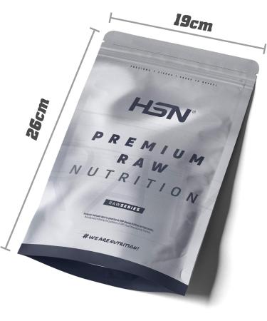  HSNraw HSN Aspartic Acid Powder | Unflavored 500g 167 servings per package | 3000mg D-Aspartic Acid per daily dose | 100% pure no additives | Non-GMO vegan gluten-free - Buy Online on GoSupps.com