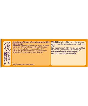 Bassetts Vitamins 7-11 Years Immune Support with Vitamin C & Zinc 30's - Orange Flavored - 79.8g (Pack of 1) - Buy Online on GoSupps.com