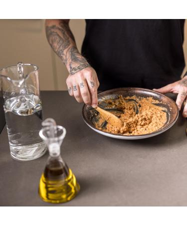 GreenTime Bio Burger Mix - Vegan & Gluten Free | 3 x 135g Pea Protein Vegetable Burger Mix | 9 Portions for Roasting & Grilling - Buy Online on GoSupps.com
