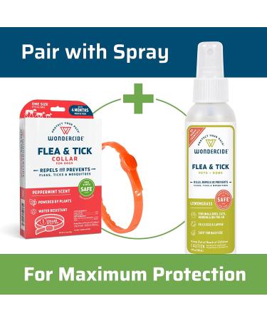 Wondercide Flea and Tick Cat Collar - Natural Essential Oils Repellent - 4 Months Protection - Buy Online on GoSupps.com