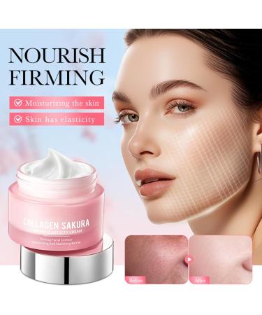 Cr me au collag ne 50 g de cerise Blossoms Wrinkle Repair - Cr me hydratante - Baume raffermissant pour la peau - Renforce la barri re cutan e et hydrate les pores - Buy Online on GoSupps.com