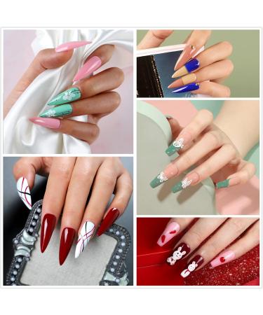 40pcs Gel Nail Polish Set Christmas 38pcs Gel Polish with Base and Top Coat Fall Winter Colors Pink Red Nude Glitter Gel Polish Soak Off U V LED Gel Polish Nail Art Manicure Starter Kit Gifts for Women Kit-1 - Buy Online on GoSupps.com