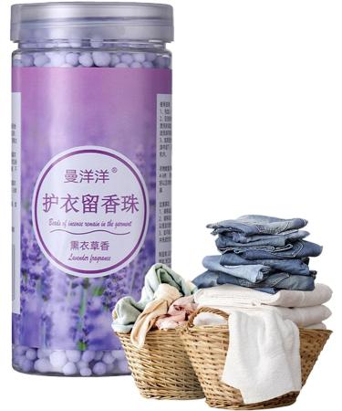 Virtcooy Laundry Enhancement Beads Scented Beads for Clothes - 200g Scented Reminder Beads for Laundry Fragrance Reminder Beads for Washer Lavender Fragrance-200 G - Buy Online on GoSupps.com