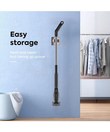 Electric Spin Scrubber Cordless Cleaning Brush with Adjustable Extension Handle 8 Replaceable Brush Heads Power Display IPX5 Waterproof Shower Scrubber for Floor Tile Car - Buy Online on GoSupps.com