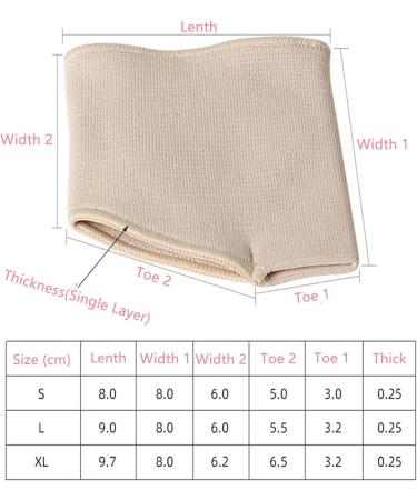 Metatarsal Pads Foot Cushion Pads for Women and Men Fabric Soft Socks for Supports Feet Pain Relief Metatarsal Sleeve Pads for Mortons Neuroma Metatarsalgia Calluses Blisters (Beige-S(UK3.5-5.5)) Beige-s(uk3.5-5.5 ) - Buy Online on GoSupps.com