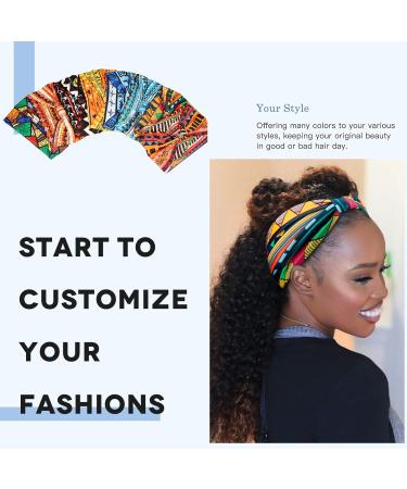 Yeshan African Headbands for Women - Wide Boho Headwraps Pack of 8 - Non Slip Turban for Hair - Perfect for Sports, Yoga, and Workouts - Buy Online on GoSupps.com