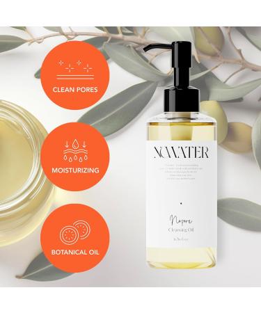 NOWATER No Pore Cleansing Oil - Best Makeup Remover for Blackheads | Olive Oil & Tea Tree | Korean Skin Care (6.76 fl.oz - Buy Online on GoSupps.com
