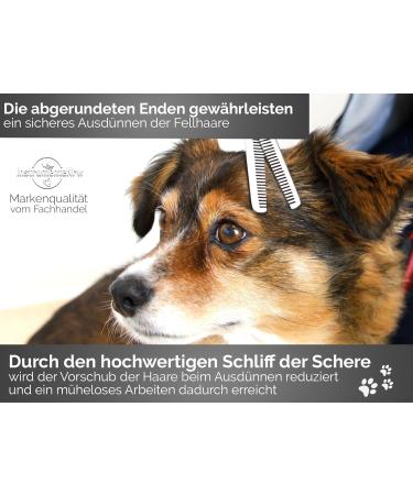 Dog Hair Scissors | Fur & Thinning Scissors | Grooming Deluxe - International Shipping Available - Buy Online on GoSupps.com